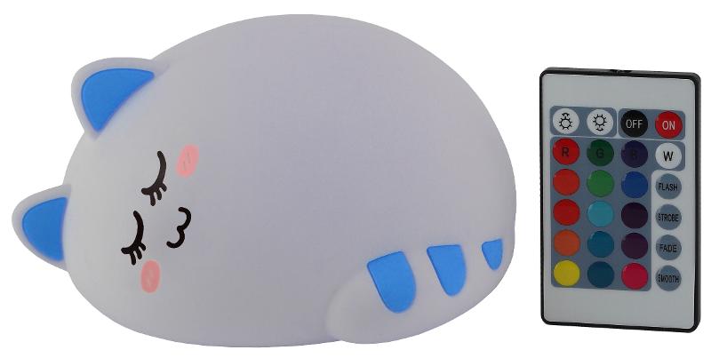 Светильник настольный NLED-415-2W-BU белый с синим