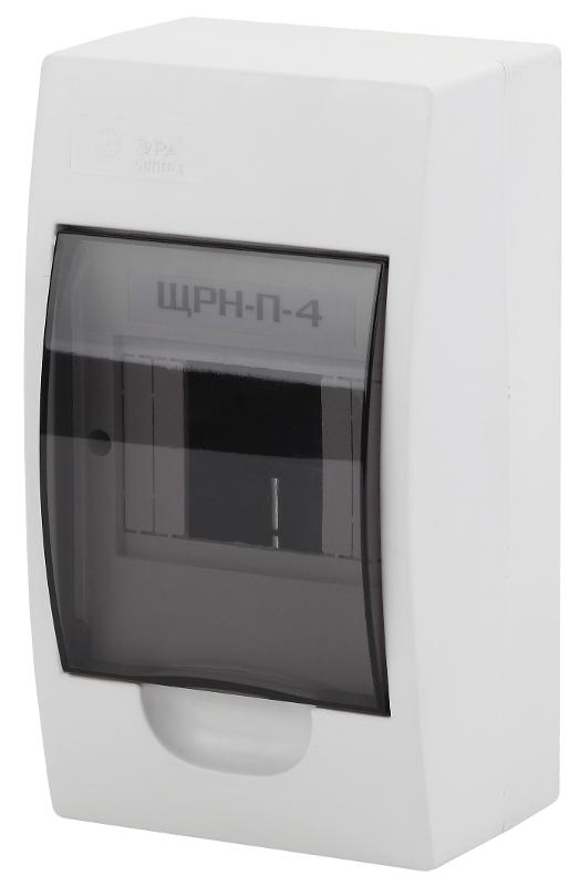 Бокс пластиковый навесной ЩРН-П-04  4 мод. SIMPLE