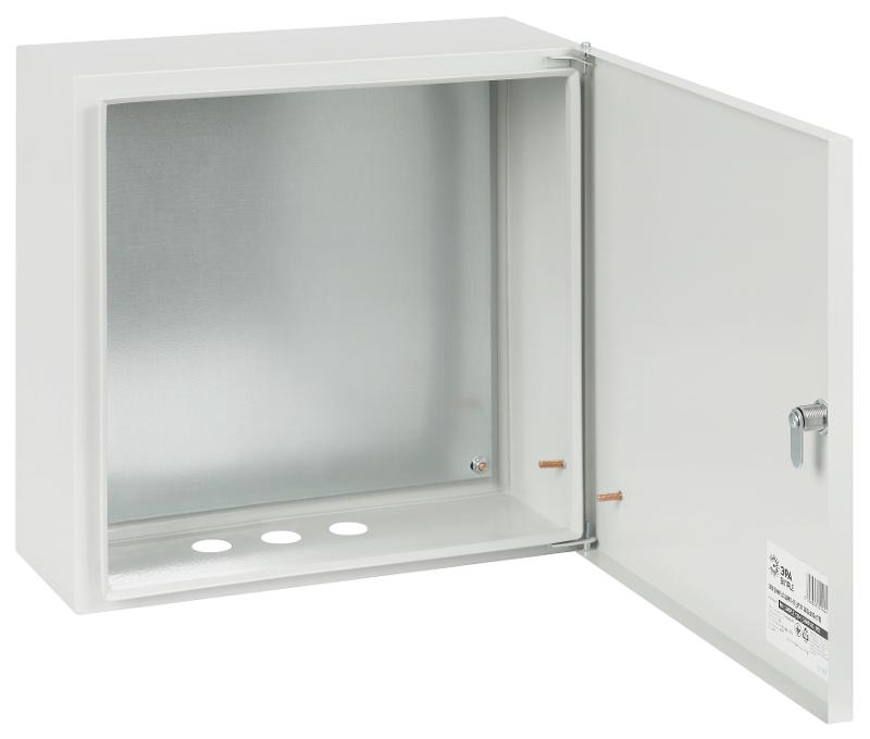 Щит с монтажной панелью металлический ЩМП-05 IP31 (400х400х175) SIMPLE