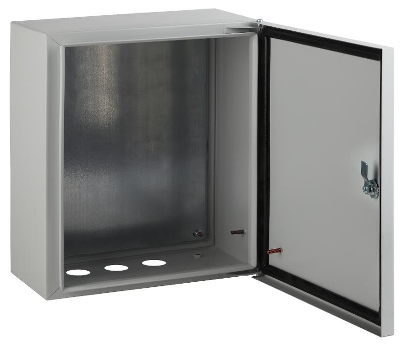 Щит с монтажной панелью металлический ЩМПг-00 IP54 (290х220х155) SIMPLE
