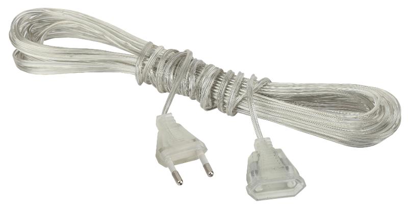 Удлинитель для гирлянд, 220V,   ENIN-3U,   IP20, 3м (500/6000)