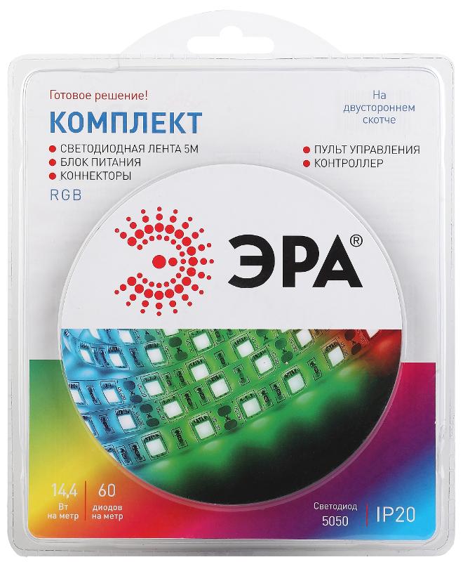 Комплект светодиодной ленты 5050kit-14,4-60-12-IP20-RGB-5m
