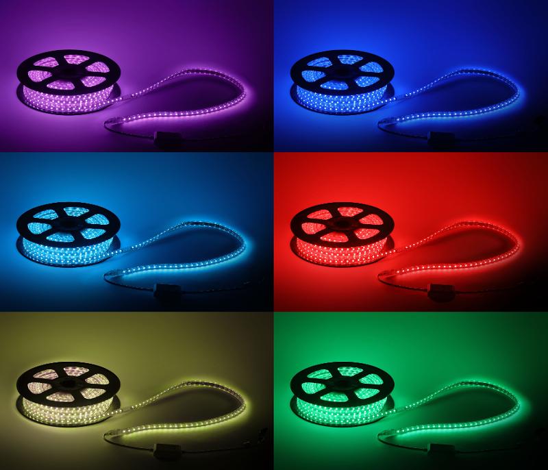 Лента светодиодная LS5050-14,4-60-220-RGB-IP67-20m