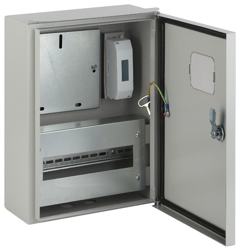Щит учета металлический навесной ЩУ-1Н-12 IP55 (400х315х165)