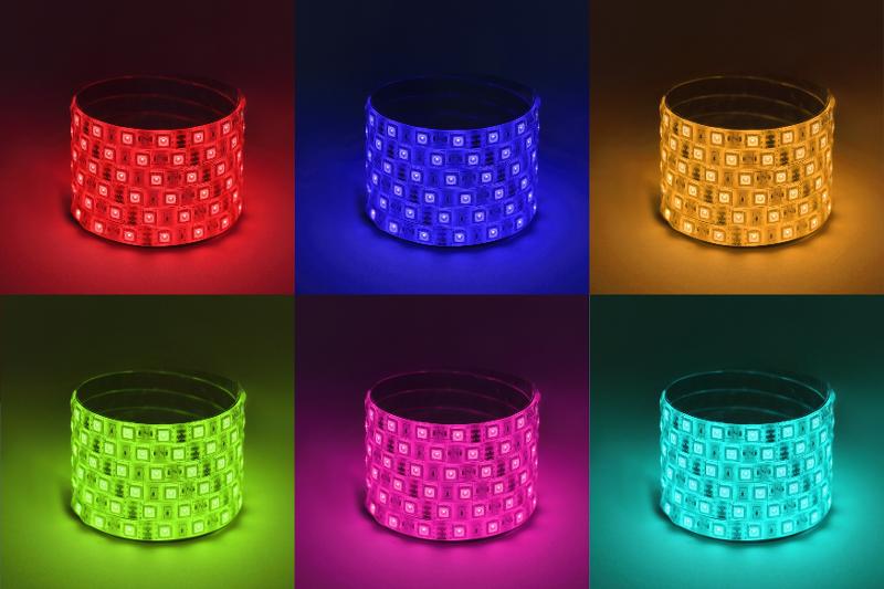 Лента светодиодная LS5050-14,4-60-12-RGB-IP65-2year-5m