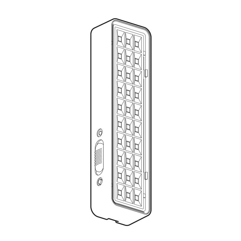 Светильник аварийного освещения непостоянный светодиодный DBA-101-0-20 30LED 5ч IP20