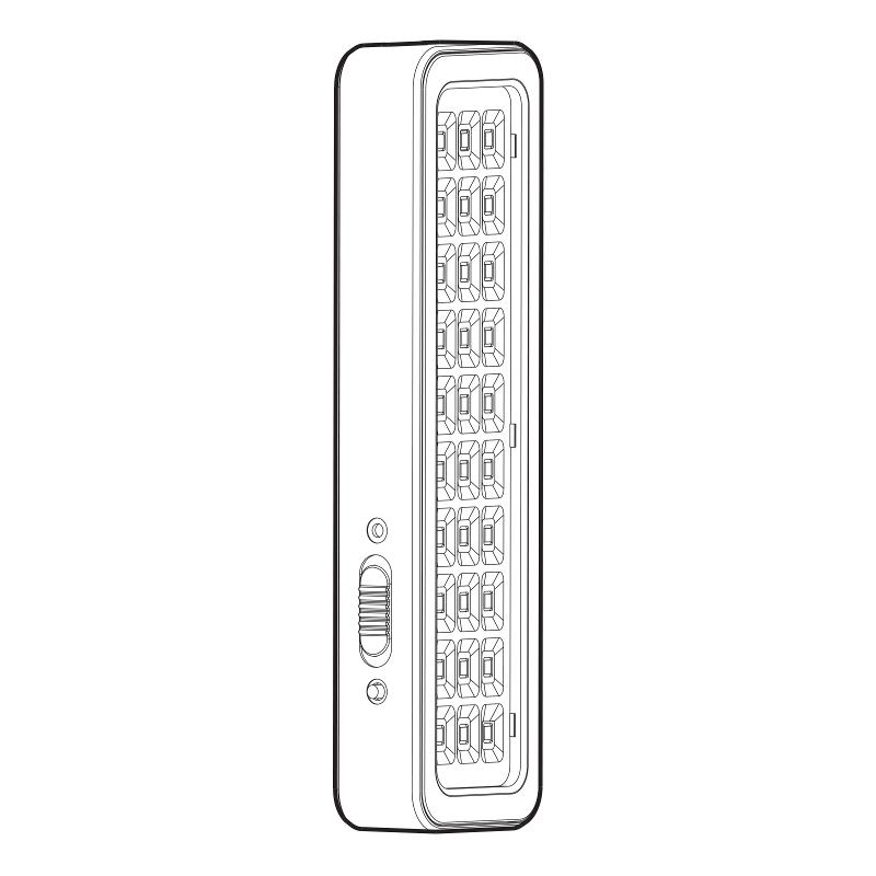 Светильник аварийного освещения светодиодный DBA-105-0-20 постоянный 30LED 5ч IP20