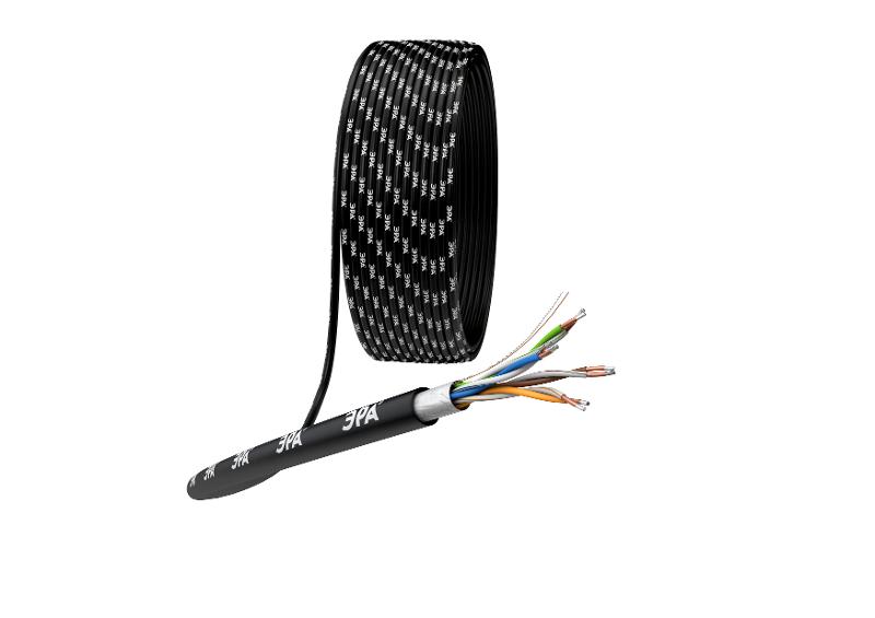 Кабель витая пара F/UTP 4x2x24AWG Cat5e CCA PE OUTDOOR 305м SIMPLE (2/30)