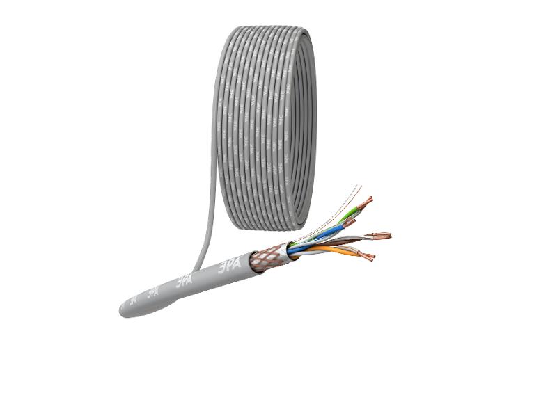 ЭРА Кабель витая пара SF/UTP Cat5e 4x2x24 AWG CU PVC 305 м