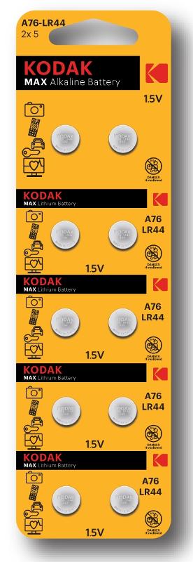 Батарейки  AG13 (357) LR1154, LR44 [KAG13-10] MAX Button Cell (100/1000/70000)