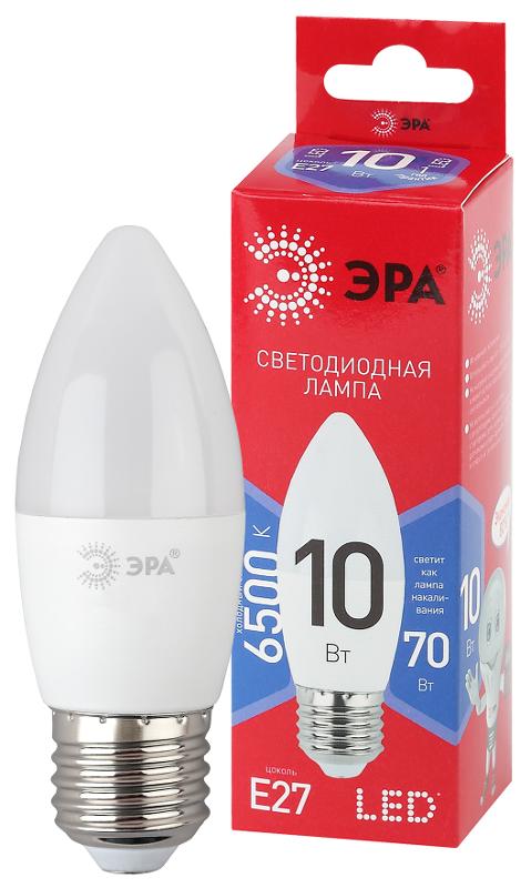 Лампа светодиодная RED LINE LED B35-10W-865-E27 R E27 / Е27 10Вт свеча холодный дневной свет