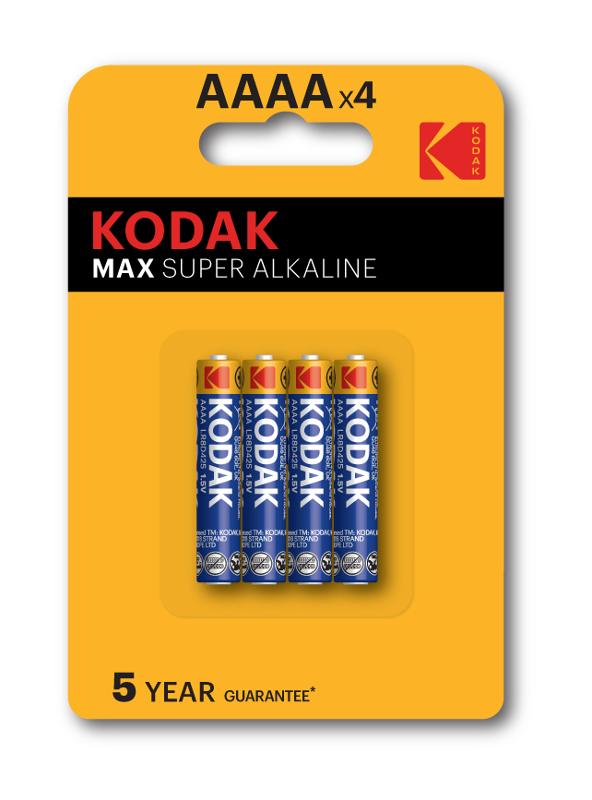 Батарейки  LR61-4BL MAX SUPER Alkaline [K4A-4] (120/960/38400)