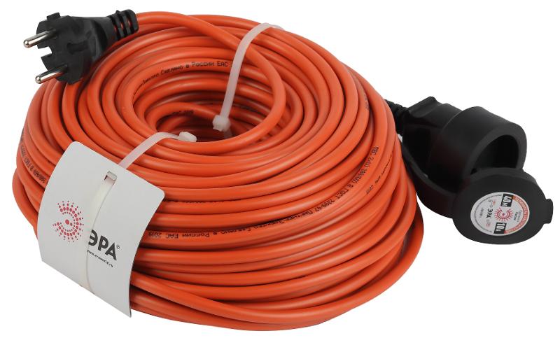 Удлинитель силовой ЭРА UPx-1-2x1-40m-IP44 в бухте б/з 40м 1 гн ПВС 2х1