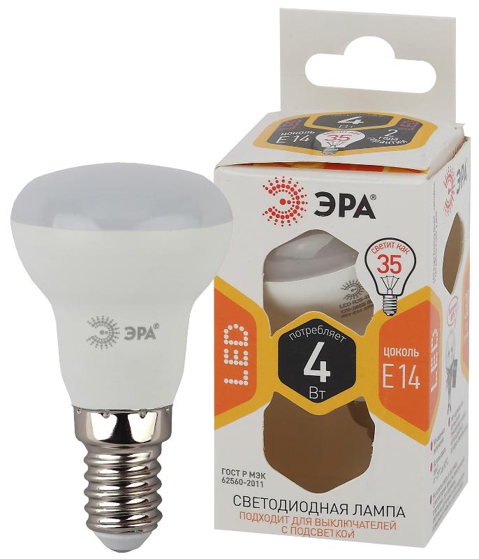 Лампа светодиодная СТАНДАРТ LED R39-4W-827-E14 (диод, рефлектор, 4Вт, тепл, E14)