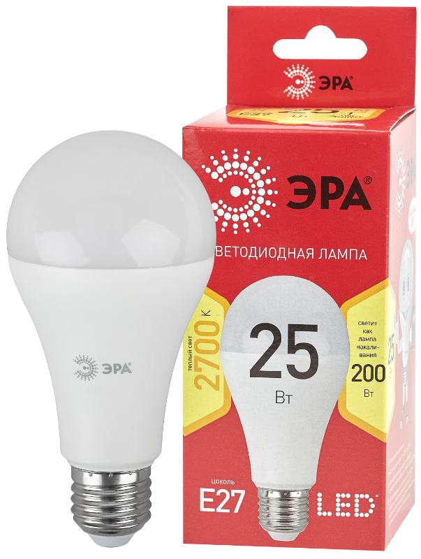 Лампа светодиодная LED A65-25W-827-E27 R (диод, груша, 25Вт, тепл, E27) (10/100/1200)