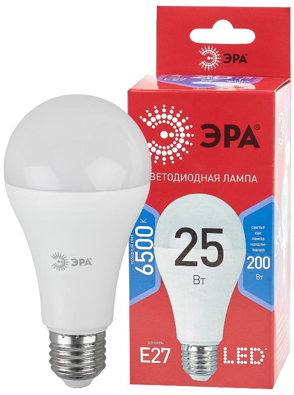 Лампа светодиодная LED A65-25W-865-E27 R (диод, груша, 25Вт, холодный, E27) (10/100/1200)