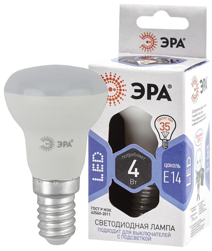 Лампа светодиодная LED R39-4W-860-E14 (диод, рефлектор, 4Вт, холод, E14), (10/100/5600)