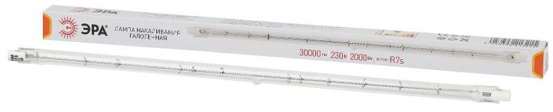 Лампа галогенная линейная  J333-2000W-R7s-230V (галоген, J333, 2000Вт, нейтр, R7s) (10/500/3000)