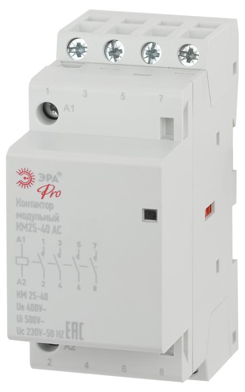 Контактор модульный NO-902-292 Pro-298 КМ25-40 AC (6/30/1080)