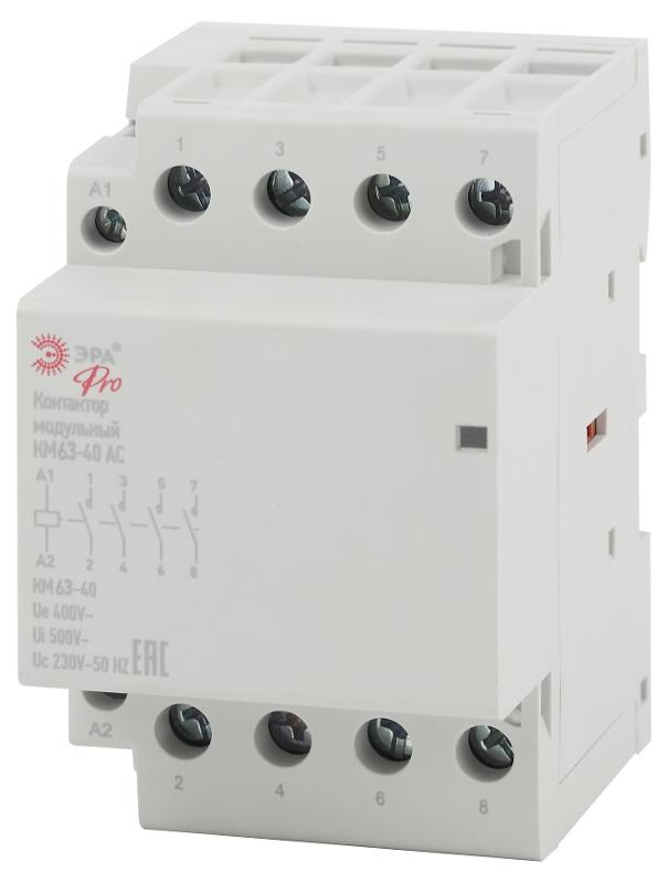 Контактор модульный NO-902-292 Pro-301 КМ63-40 AC (4/40/1200)