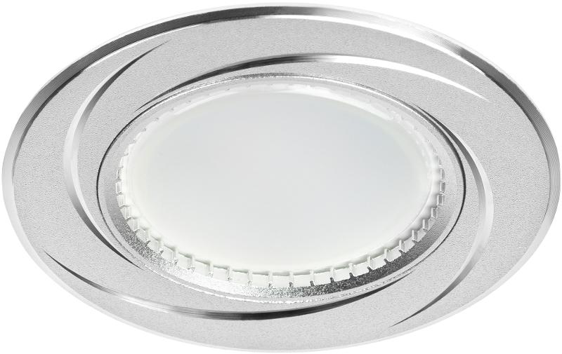 Светильник встраиваемый под лампу KL34 AL/SL/1 MR16,12V, 50W хром