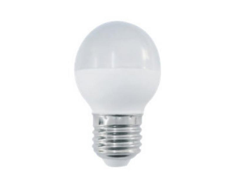 Лампы cветодиодные ERAWL45-E27 LED P45-1W-Е27 (диод. шар, прозр., 4SMD, 1W, E27, для белт-лайт) (10/100/6000)