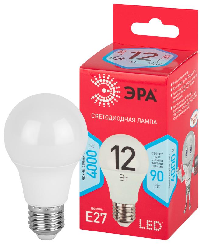 Лампа светодиодная LED A60-12W-840-E27 R (диод, груша, 12Вт, нейтр, E27) (10/100/2000)