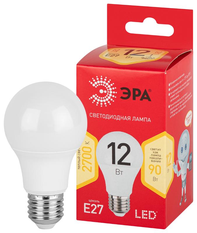 Лампа светодиодная LED A60-12W-827-E27 R (диод, груша, 12Вт, тепл, E27) (10/100/2000)