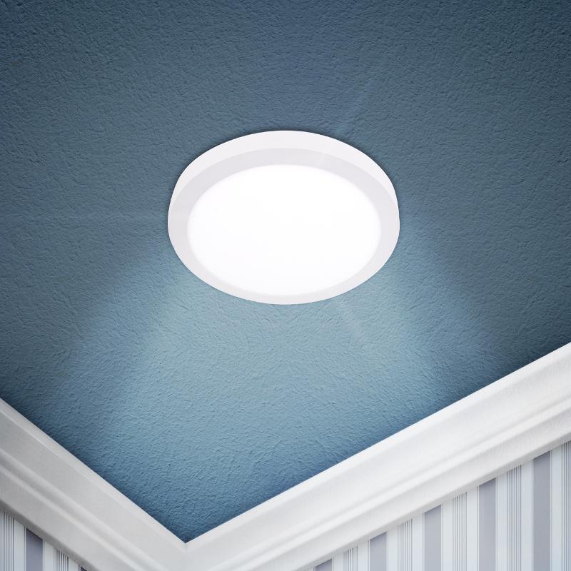 Светильник светодиодный   LED 8-12-4K круглый накладной LED 12W 220V 4000K, белый