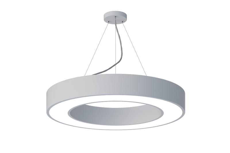 Светильник светодиодный Geometria Ring SPO-133-W-40K-045 45Вт 4000К 3200Лм IP40 600*600*80 белый подвесной