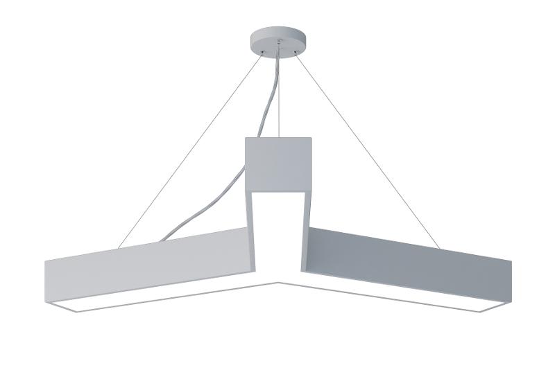 Светильник светодиодный Geometria Igrek SPO-143-W-40K-056 56Вт 4000К 3700Лм IP40 900*900*80 белый подвесной