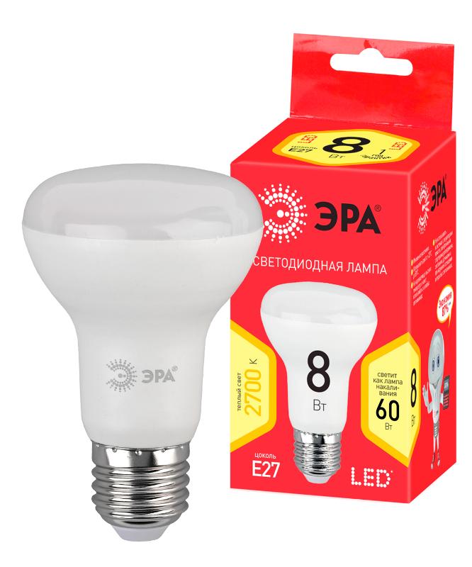 Лампа светодиодная RED LINE LED R63-8W-827-E27 R Е27 / E27 8 Вт рефлектор теплый белый свет