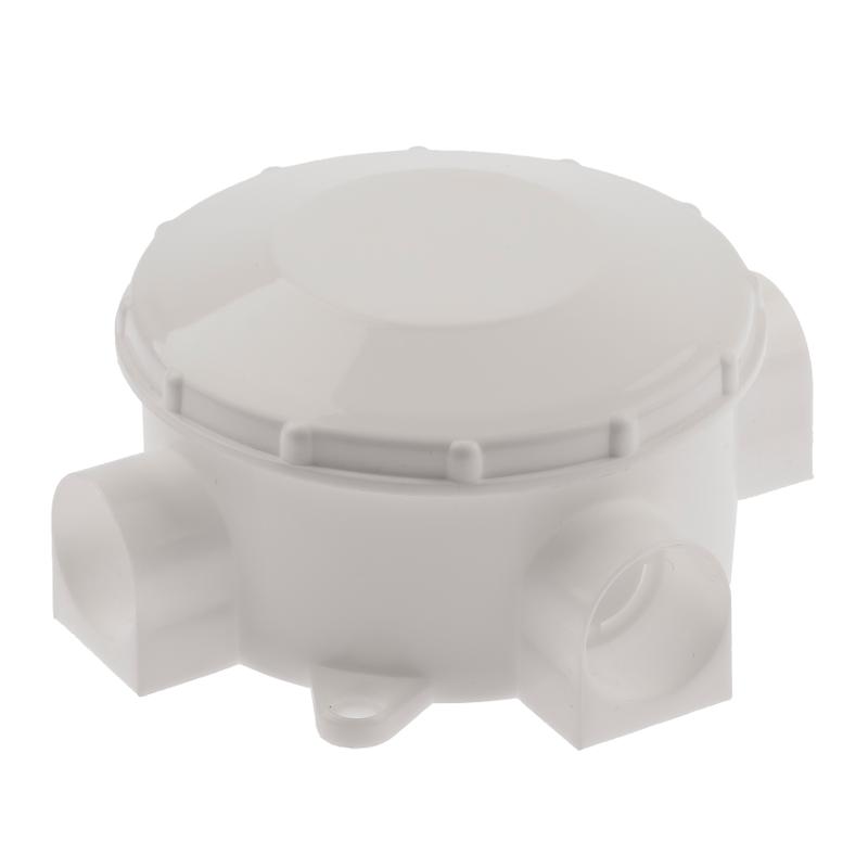 Коробка распределительная  о/у трехрожковая белая IP42 KOR-70-35-3-w