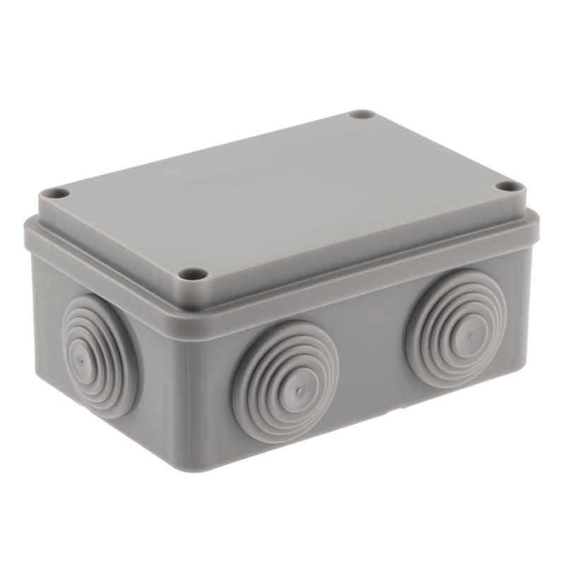 Коробка распределительная о/у на винтах 6 гермовводов IP55 KORv-120-80-50-6g