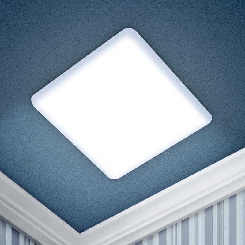 Светильник светодиодный встраиваемый LED 12-24-4K квадратный регулируемый 24Вт 4000K