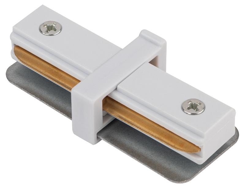 Коннектор TR-1PA-IC-WH прямой для однофазного шинопровода белый
