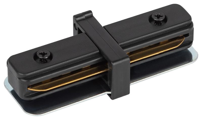 Коннектор TR-1PA-IC-BK прямой для однофазного шинопровода черный
