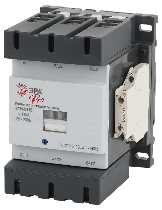Контактор КТИ-5115 PRO KKT50-115-230-10-E 115А 230В/АС3