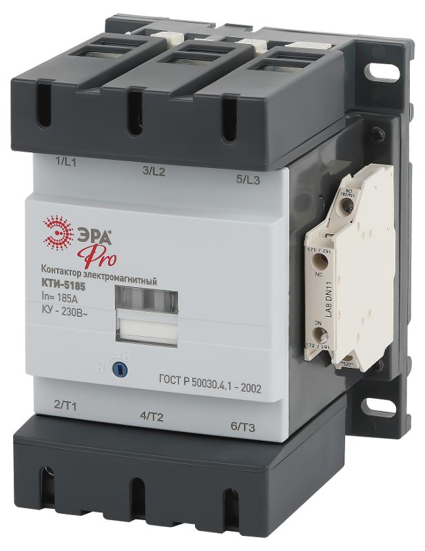 Контактор КТИ-5185 PRO KKT50-185-230-10-E 185А 230В/АС3
