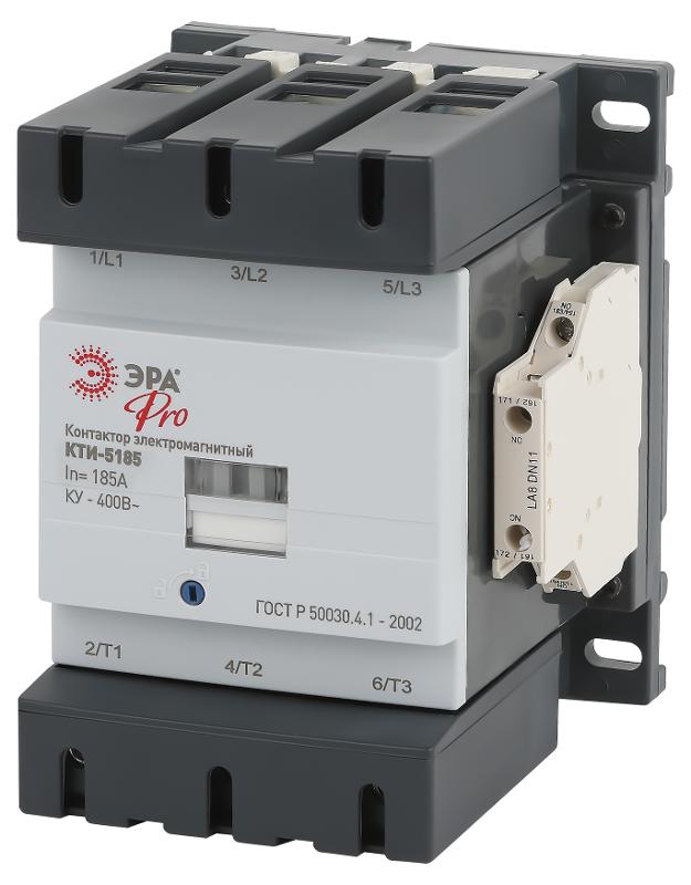Контактор КТИ-5185 PRO KKT50-185-400-10-E 185А 400В/АС3