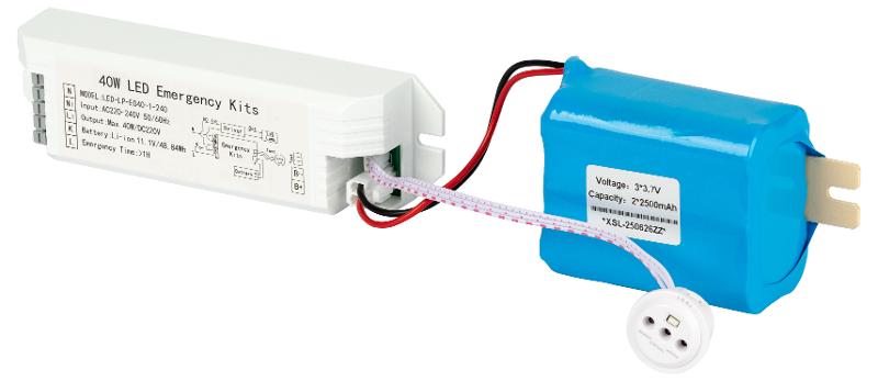 Блок аварийного питания для светильников LED-LP-E040-1-240 универсальный до 40Вт 1час IP20