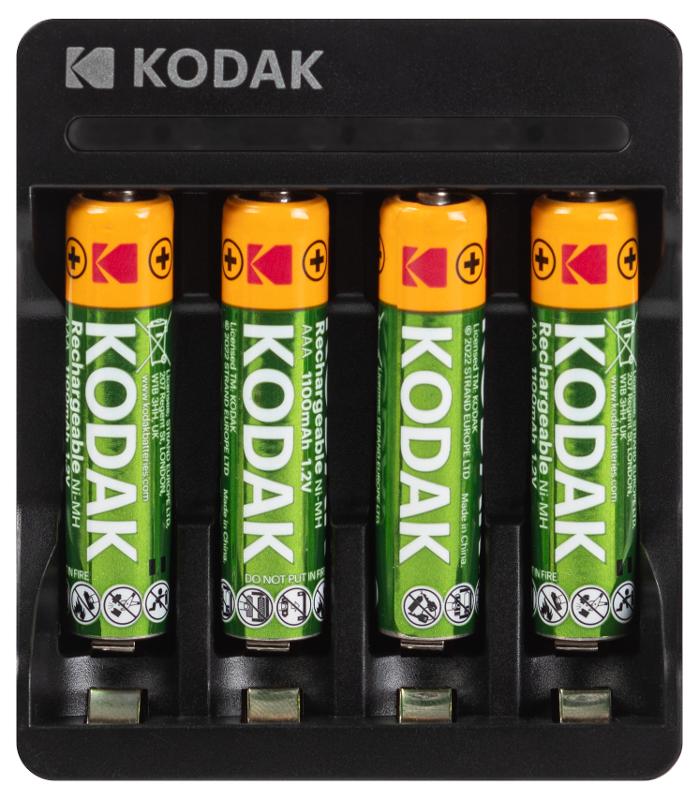 Зарядное устройство для аккумуляторов  USB Overnight charger with 4 x 1100 mAh [K4AA/AAA] (6/48/1008)