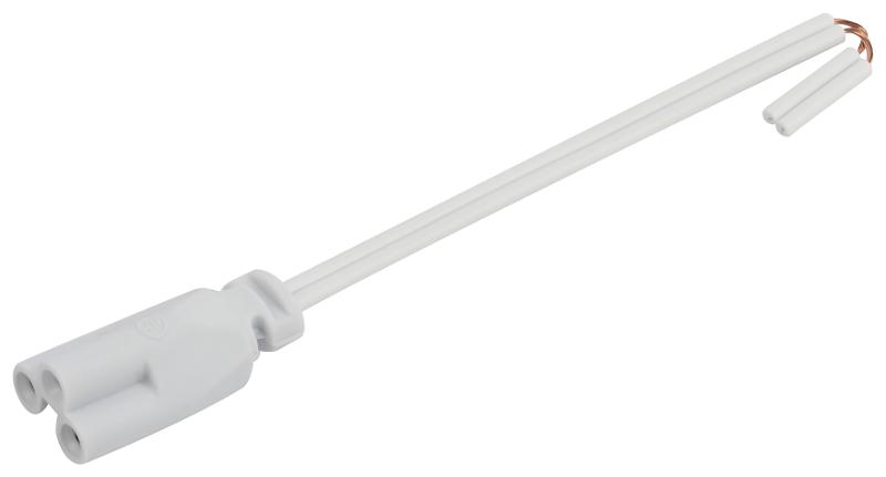 Сетевой шнур без вилки с контактом подключения LLED-А-CONNECTOR KIT-W-04 с оголенным концом для LLED-04 3-pin 15см