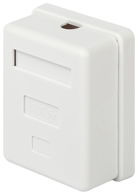 Компьютерная розетка ЭРА RJ-45 категория 5е экранированная 1-порт упаковка 40 шт.