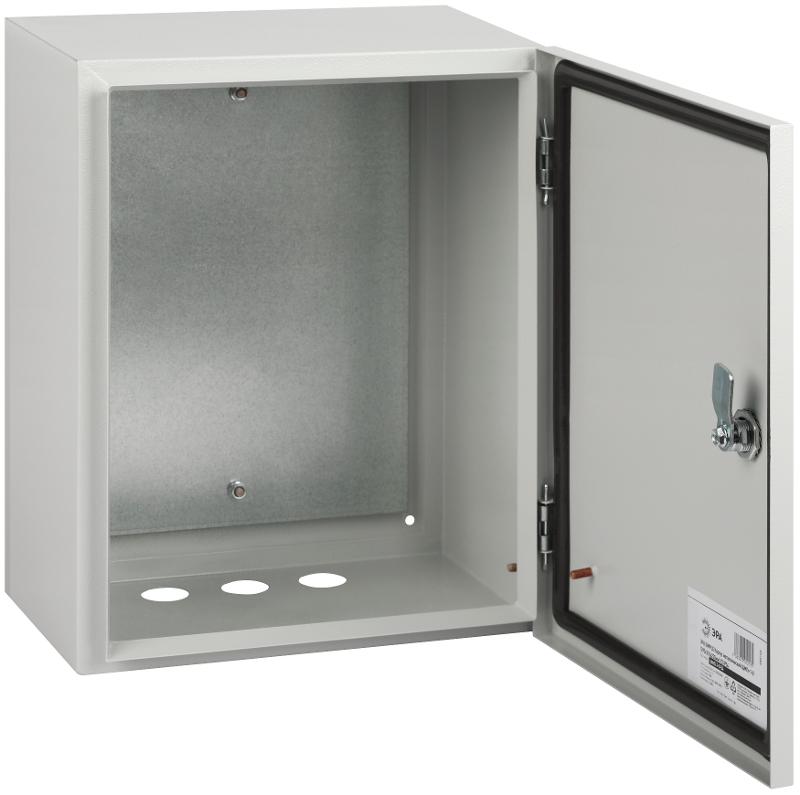 Щит с монтажной панелью металлический ЩМПг-1-0 У2 IP54 (395х310х220) SIMPLE