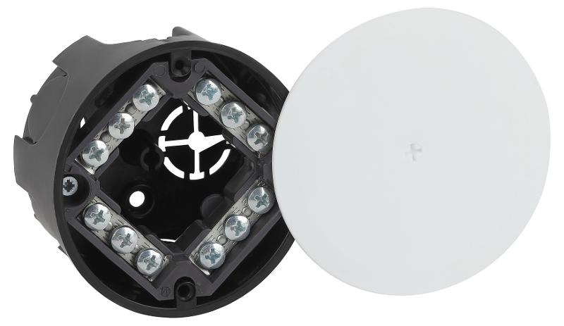 Распаячная коробка KRT-k-74-42 для твердых стен, клеммник, крышка IP42