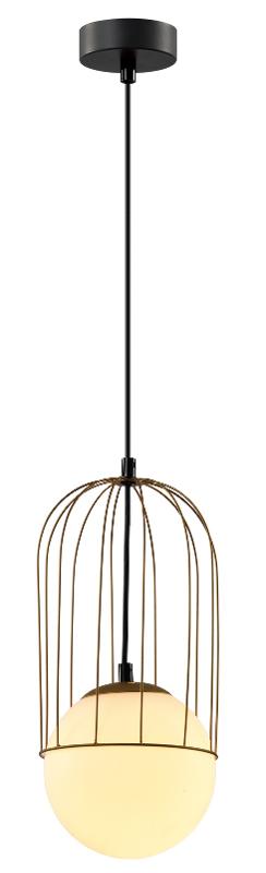 Светильник подвесной (подвес) Bethany 4107-201 1 * Е14 40 Вт дизайн потолочный шар