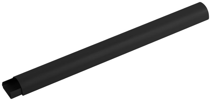KK-20-12-GR  Кабель-канал ЭРА KK-20-12-GR полукруглый графит 20х12мм 60м