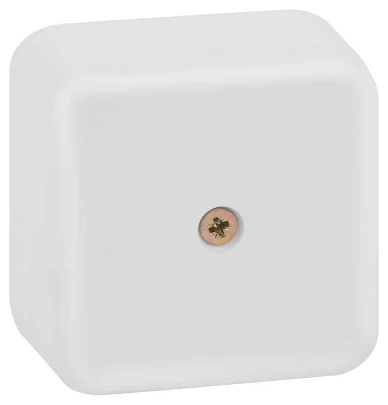 Распаячная коробка BS-W-50-50-20 без клеммы 50х50х20мм белая IP40