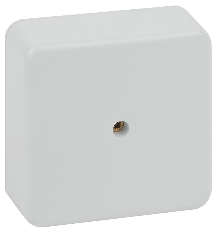 Распаячная коробка BS-W-75-75-28 без клеммы 75х75х28мм белая IP40